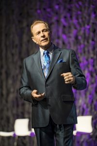 Gary Young on stage at Young Living Convention